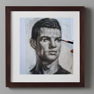 Cristiano Ronaldo(Art Print)