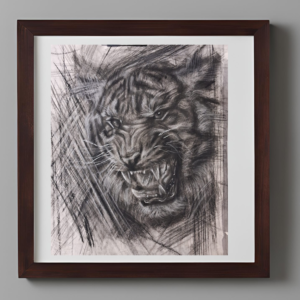 Roaring Tiger (Artprint)