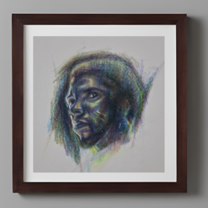 Black panther (art print)