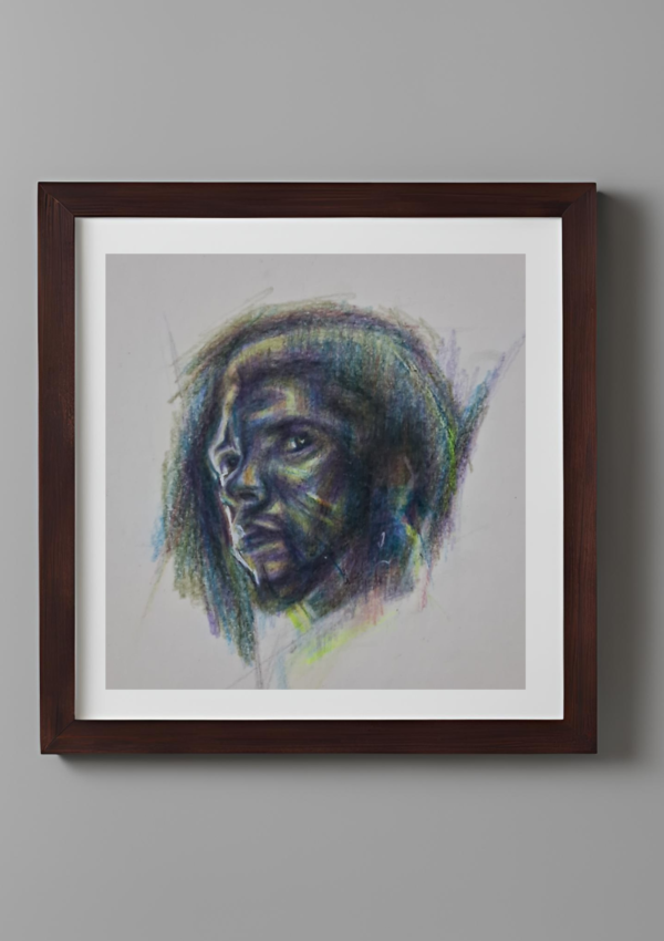 Black panther (art print)