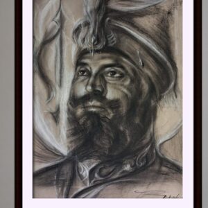 shiri guru gobind singh( art print )