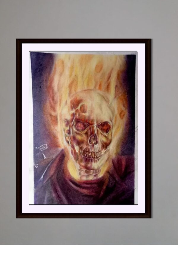 Ghost rider(art print )