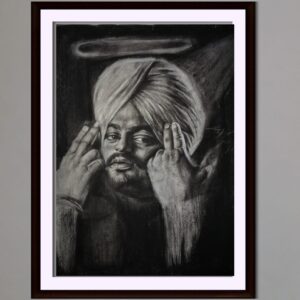 Sidhu moosewala (art print )