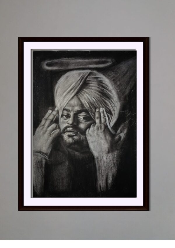 Sidhu moosewala (art print )